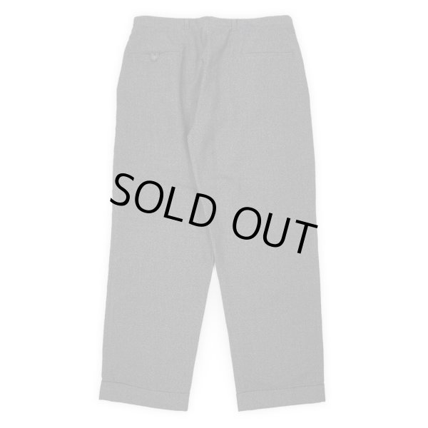 画像2: 60's unknown 2タック ウールスラックス "W31 L28相当" (2)