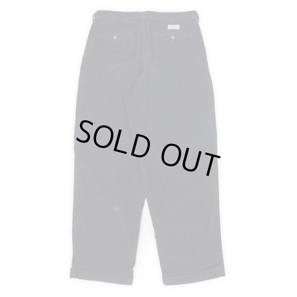 画像2: 90's OLD NAVY 2タック 太畝コーデュロイトラウザー "W33 L30" (2)