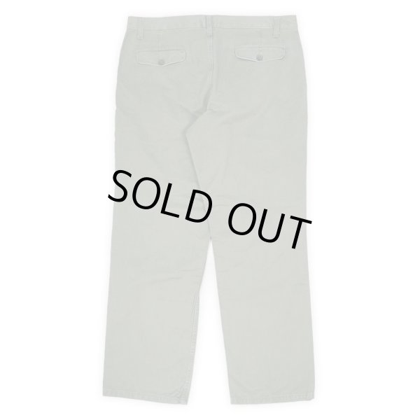 画像2: 00's DOCKERS ノータック チノトラウザー "W36 L30 / OLIVE / DEADSTOCK" (2)