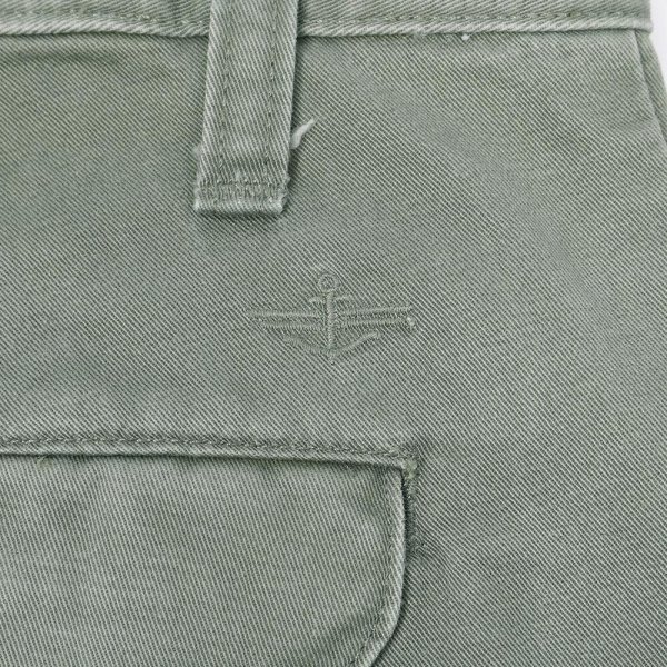 画像4: 00's DOCKERS ノータック チノトラウザー "W36 L30 / OLIVE / DEADSTOCK" (4)