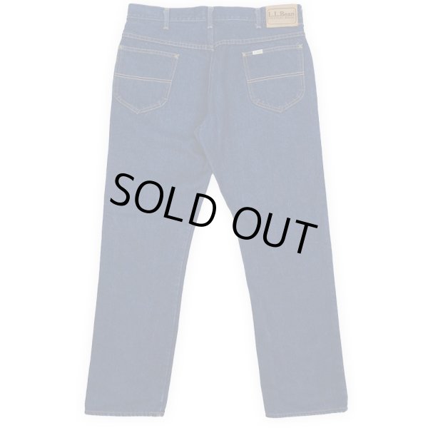 画像2: 80's L.L.Bean フランネルライナー デニムパンツ "Lee OEM / MADE IN USA” (2)