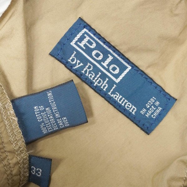画像3: 00's Polo Ralph Lauren ポプリン カーゴショーツ (3)