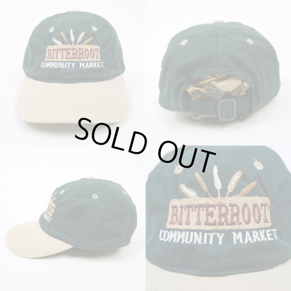 画像3: 90-00's BITTERROOT COMMUNITY MARKET スーベニアキャップ "DEADSTOCK" (3)