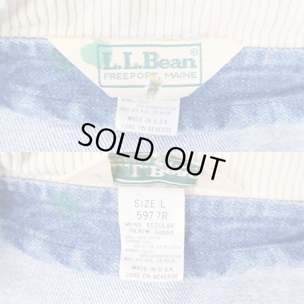 画像3: 90's L.L.Bean デニムハンティングジャケット “MADE IN USA” (3)