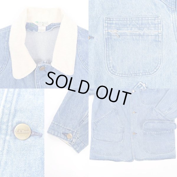 画像4: 90's L.L.Bean デニムハンティングジャケット “MADE IN USA” (4)