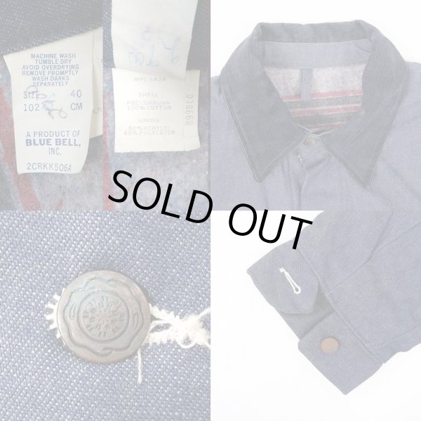 画像3: 70's BLUE BELL ブランケットライナー デニムカバーオール "DEADSTOCK" (3)