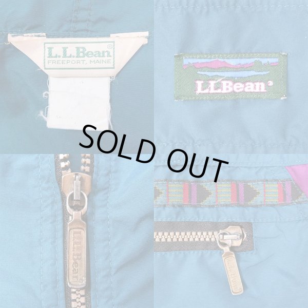 画像3: 90's L.L.Bean ナイロンアノラックパーカー (3)