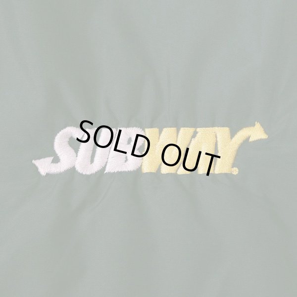 画像3: 00's SUBWAY Vネック ナイロンプルオーバー (3)