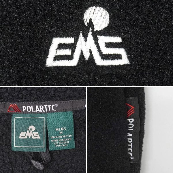 画像2: 00's EMS POLARTEC フリースジャケット (2)