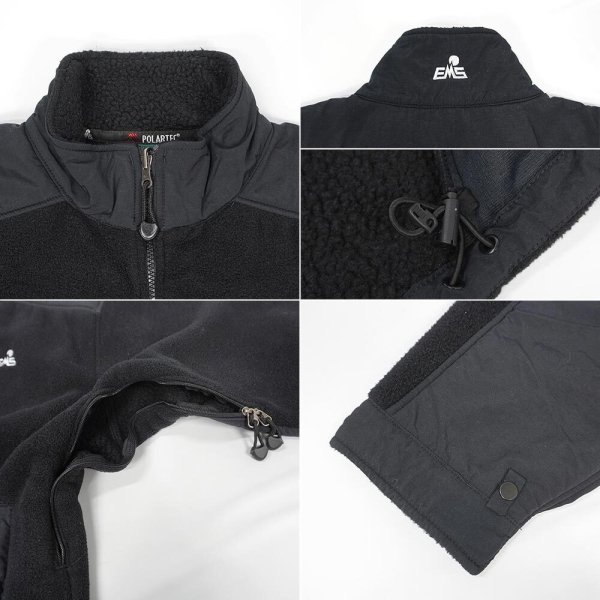 画像3: 00's EMS POLARTEC フリースジャケット (3)