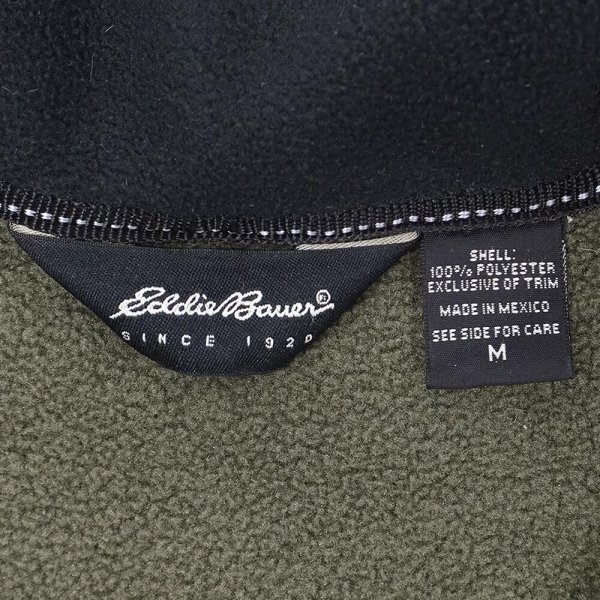 画像2: 00's Eddie Bauer プルオーバー フリースジャケット "POLARTEC" (2)