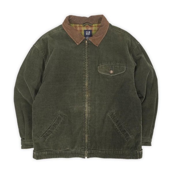 画像1: 90's OLD GAP 太畝コーデュロイジャケット (1)