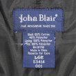 画像2: 90's John Blair パデッド キャップショルダージャケット "BLACK" (2)