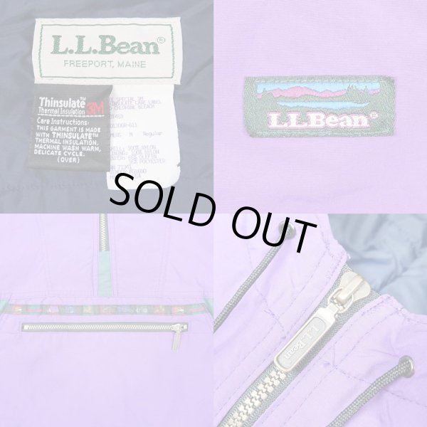 画像3: 90's L.L.Bean アノラックパーカー “PURPLE / Thinsulate 3M” (3)