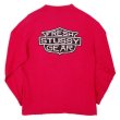 画像1: 80's OLD STUSSY L/S Tシャツ "MADE IN USA / FRESH STUSSY GEAR" (1)