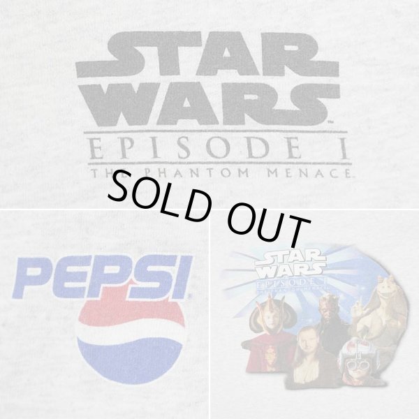画像4: 90-00's STAR WARS EPISODE1 ムービーTシャツ (4)