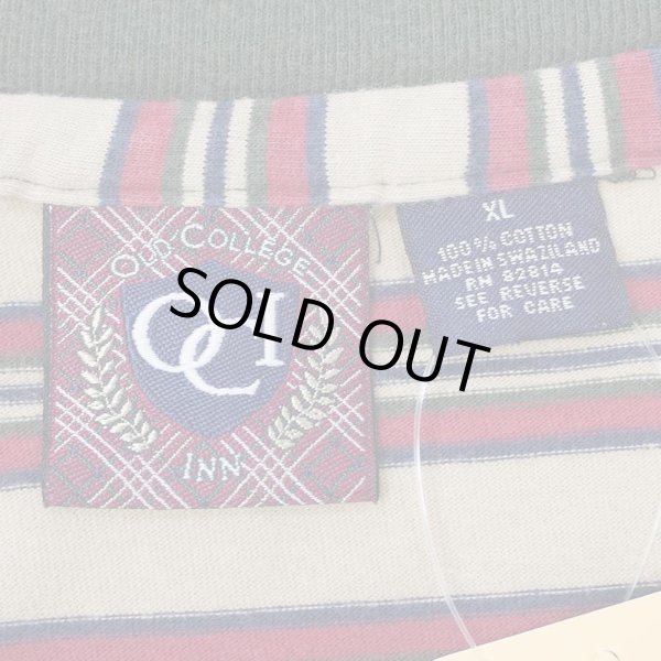 画像2: 90's OLD COLLEGE INN マルチボーダーTシャツ (2)