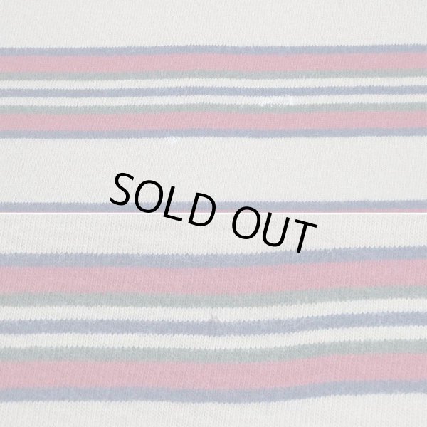 画像5: 90's OLD COLLEGE INN マルチボーダーTシャツ (5)