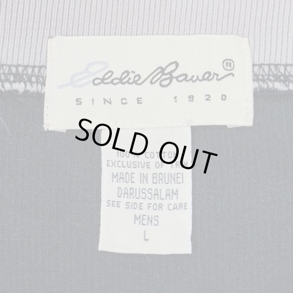 画像2: 90's Eddie Bauer コットンニット "白タグ" (2)