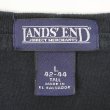 画像2: 00's LANDS' END ブランクTシャツ “BLACK” (2)
