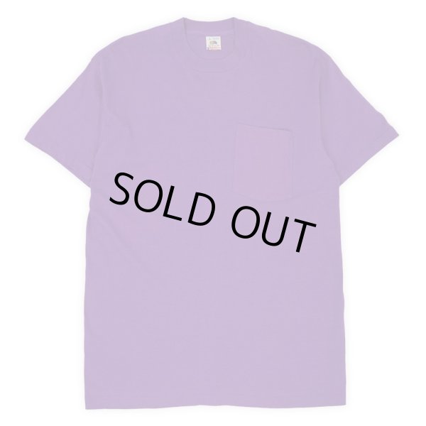 画像1: 90's Fruit of the loom ポケットTシャツ "DEADSTOCK / PURPLE / MADE IN USA" (1)