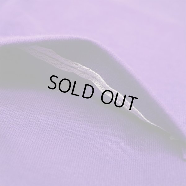 画像4: 90's Fruit of the loom ポケットTシャツ "DEADSTOCK / PURPLE / MADE IN USA" (4)