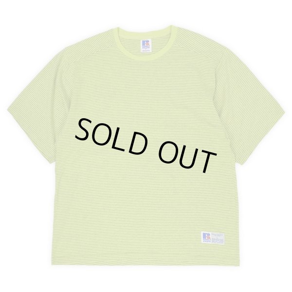 画像1: 90's RUSSELL ボーダーTシャツ "MADE IN USA" (1)