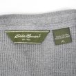 画像2: 00's Eddie Bauer ヘンリーネック サーマルカットソー “GRAY” (2)