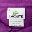 画像2: 00's LACOSTE ポロシャツ "DESIGNED IN FRANCE" (2)