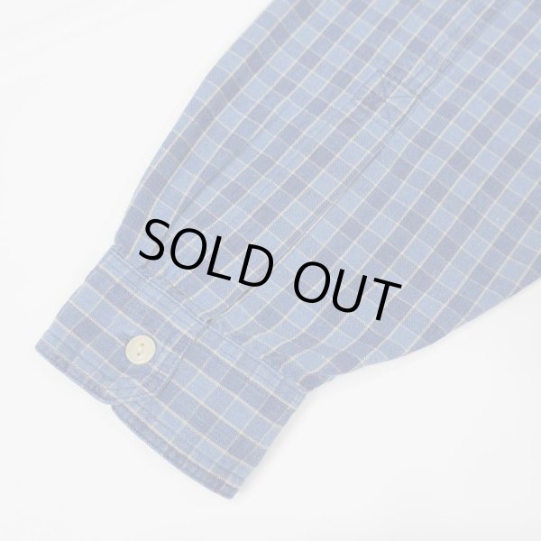 画像5: 90's L.L.Bean インディゴ染め ワークシャツ (5)