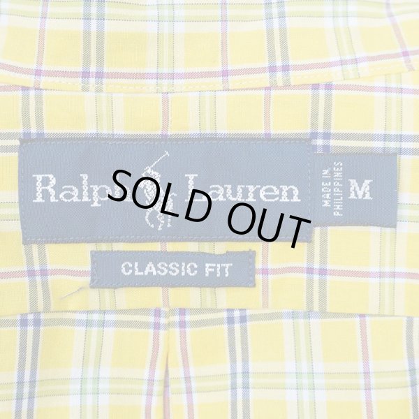 画像2: 90's Polo Ralph Lauren ボタンダウンシャツ "CLASSIC FIT" (2)
