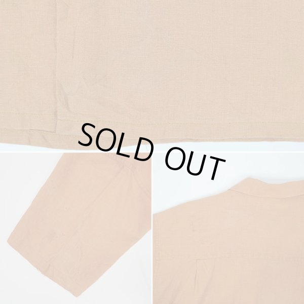 画像5: 00's BRUNO S/S オープンカラー リネンシャツ (5)