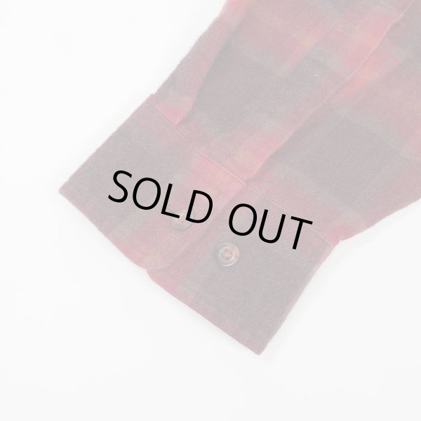 画像4: 00's Pendleton フランネル ボタンダウンシャツ "MASON / Red Omble Plaid" (4)