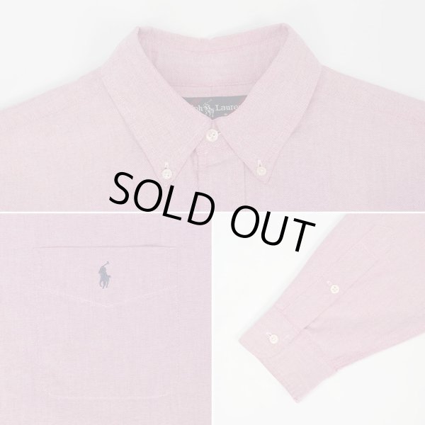 画像3: 90's Polo Ralph Lauren ボタンダウンシャツ "BIG SHIRT" (3)