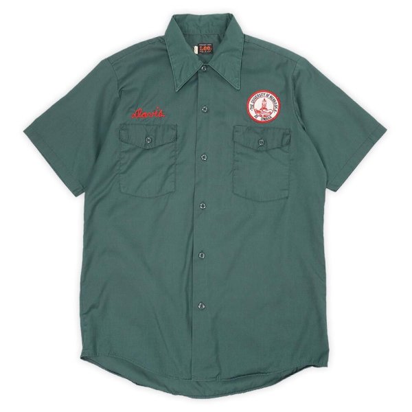 画像1: 70's Lee S/S ワークシャツ "MADE IN USA" (1)
