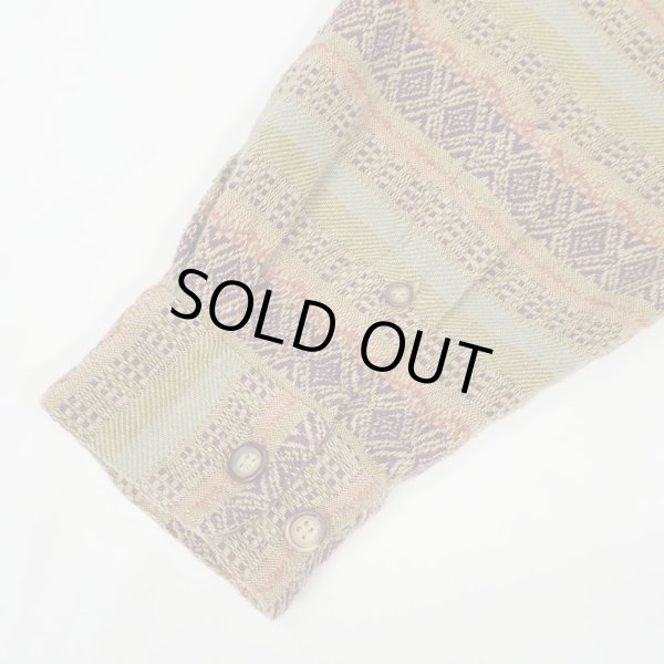 画像5: 90's THE TERRITORY AHEAD 総柄 レギュラーカラーシャツ (5)