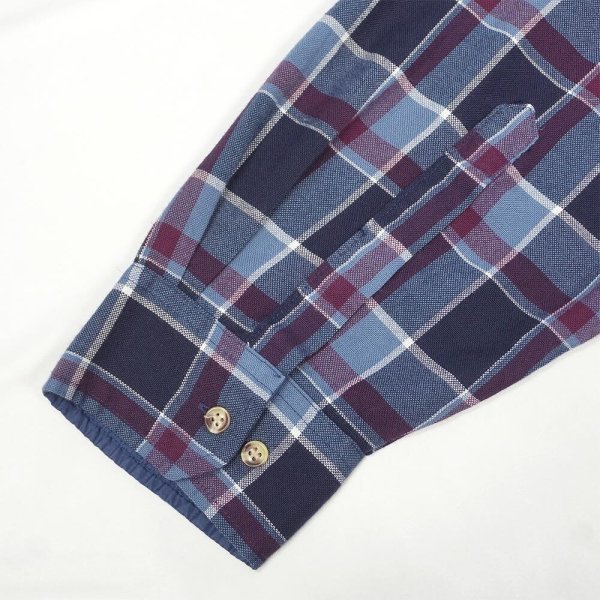 画像4: 90's NORTHWEST TERRITORY アクリル フランネルシャツ (4)