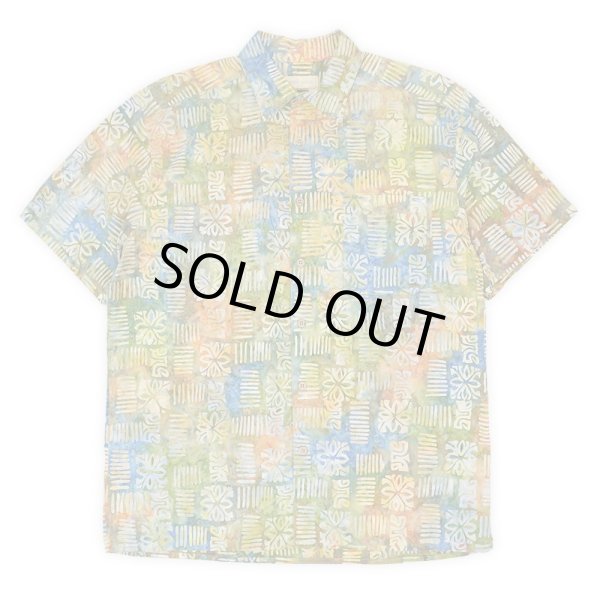 画像1: 00's THE TERRITORY AHEAD S/S 総柄 レギュラーカラーシャツ (1)