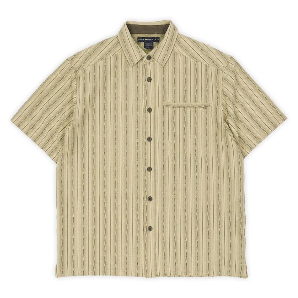 画像1: 00's EXOFFICIO S/S レギュラーカラーシャツ “Multi Stripe” (1)