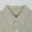 画像3: 00's L.L.Bean S/S シアサッカーボタンダウンシャツ “Blue×Yellow Plaid” (3)