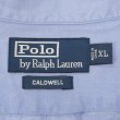 画像2: 90's Polo Ralph Lauren S/S オープンカラーシャツ “CALDWELL / LINEN×SILK / 裾ポニー” (2)
