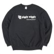 画像1: 00's Piggly Wiggly 両面プリントスウェット "BLACK" (1)