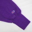 画像4: 90's Champion リバースウィーブ スウェット "目付き / PURPLE / MADE IN USA" (4)