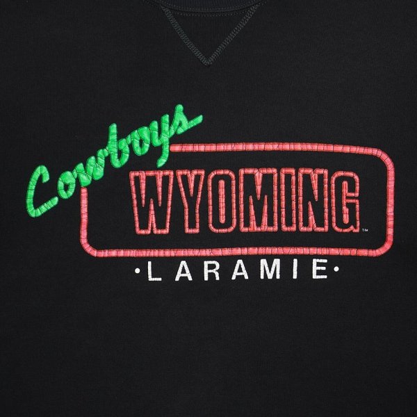 画像4: 80's RUSSELL プリントスウェット "MADE IN USA / BLACK" (4)