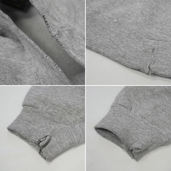画像4: 90's Eddie Bauer ロゴプリント スウェット "黒タグ / MADE IN USA" (4)