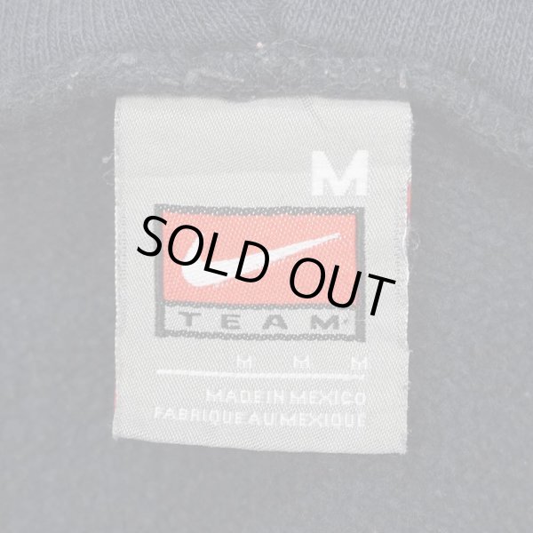 画像3: 00's NIKE センタースウォッシュ パーカー "NAVY" (3)