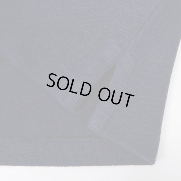 画像4: 00's Polo Ralph Lauren ハーフジップ コットンニット “NAVY” (4)