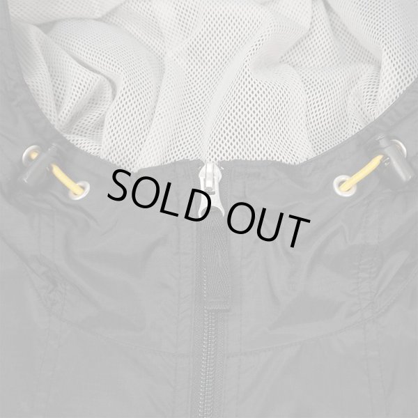 画像3: 00's OLD GAP ナイロンフーディーベスト "BLACK" (3)