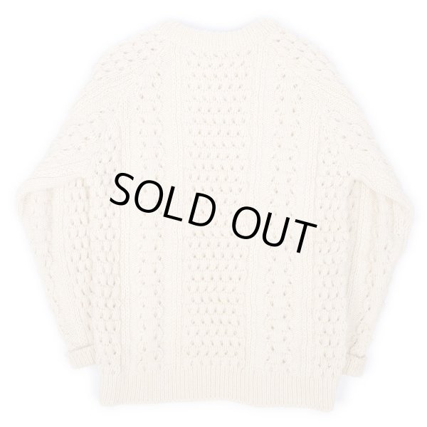 画像2: 90's LANDS' END フィッシャーマンセーター "MADE IN IRELAND" (2)