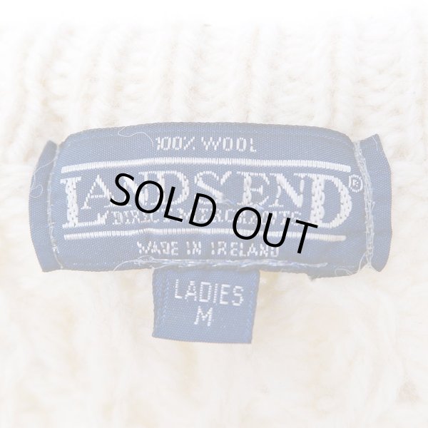 画像3: 90's LANDS' END フィッシャーマンセーター "MADE IN IRELAND" (3)